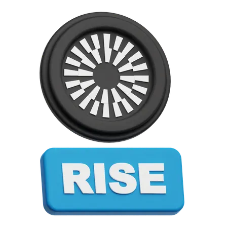 Mantle Rise  3D Icon