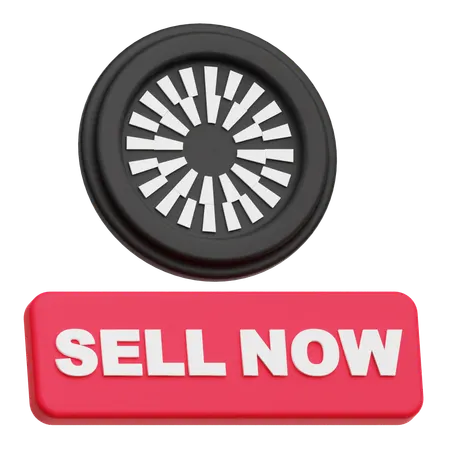 Mantle Sell Now  3D Icon