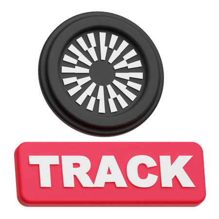 Mantle Track  3D Icon
