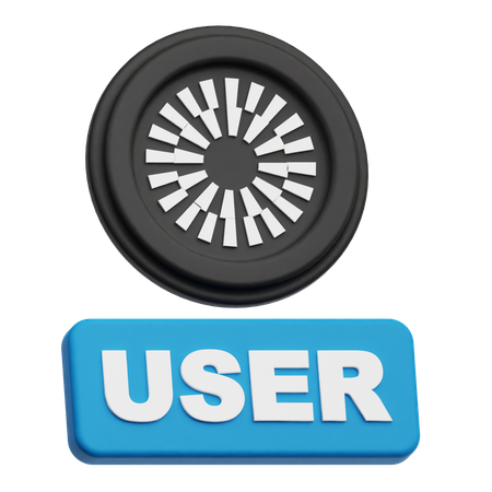 Mantle User  3D Icon