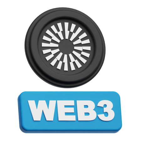 Mantle Web 3  3D Icon