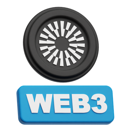 Mantle Web 3  3D Icon