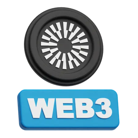 Mantle Web 3  3D Icon
