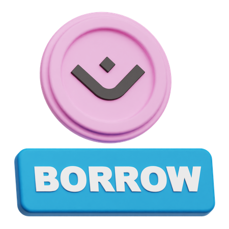 Mantra Borrow  3D Icon