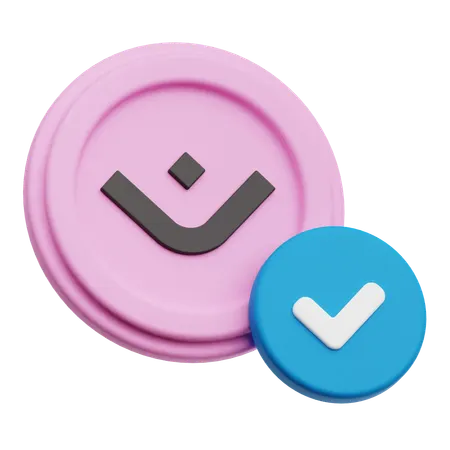 Mantra Check  3D Icon