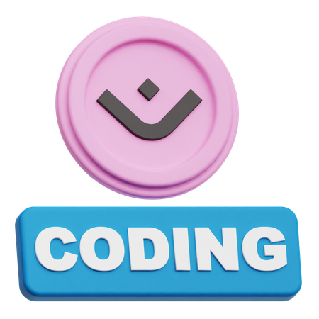 Mantra Coding  3D Icon