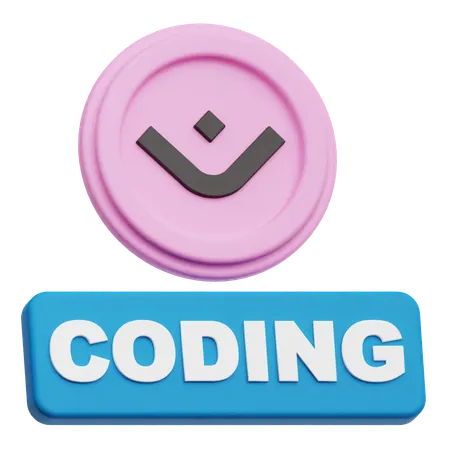 Mantra Coding  3D Icon