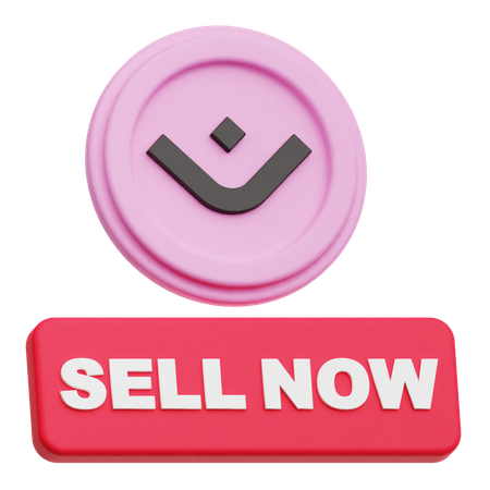 Mantra Sell Now  3D Icon