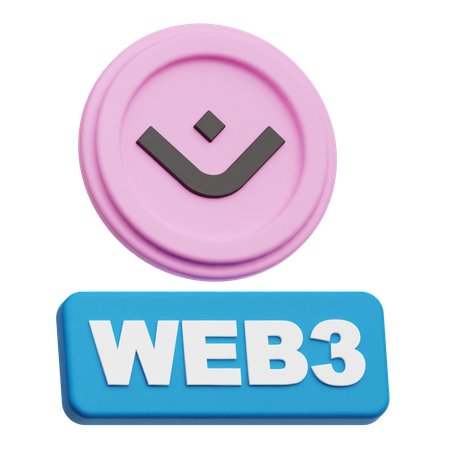 Mantra Web 3  3D Icon