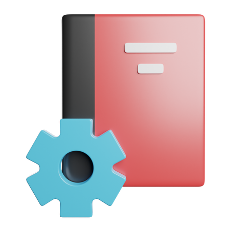 Manual  3D Icon