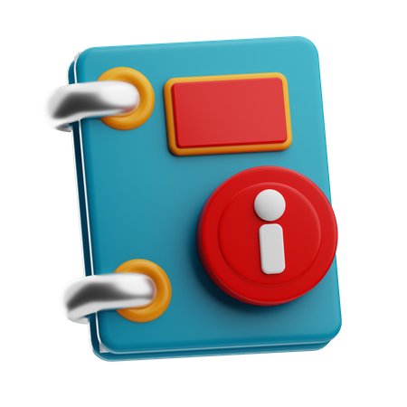 Manual  3D Icon