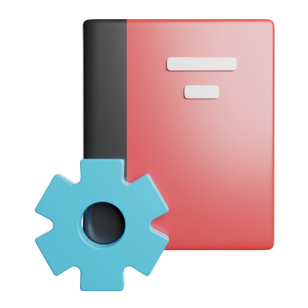 Manual  3D Icon