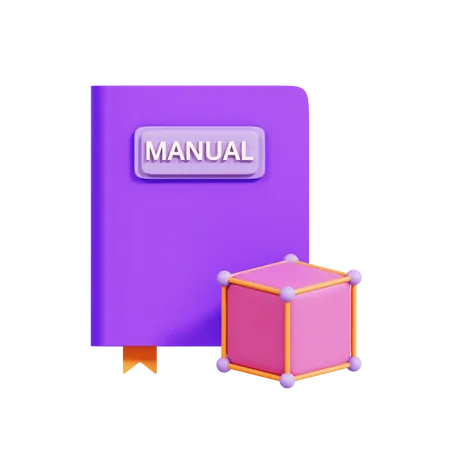 Manual Book  3D Icon