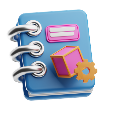 Manual book  3D Icon