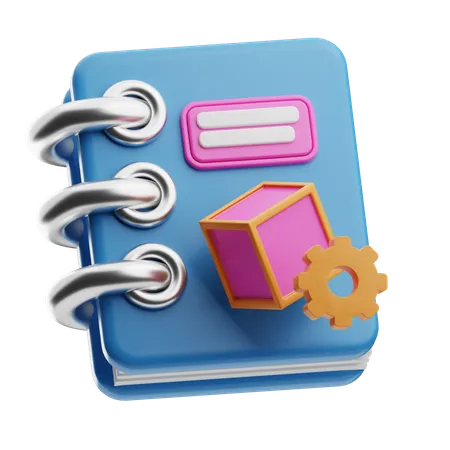 Manual book  3D Icon