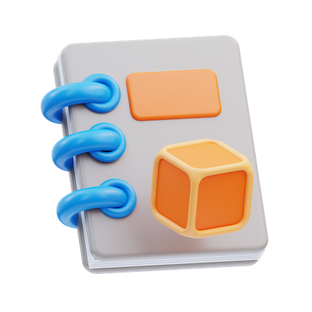 Manual Book  3D Icon