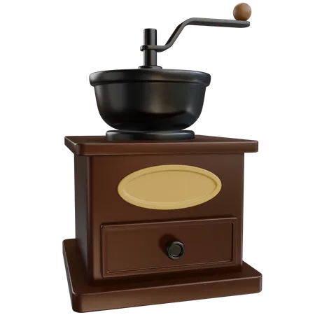 Manual Coffee Grinder  3D Icon