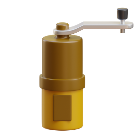 Manual Coffee Grinder  3D Icon