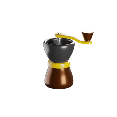 Manual Coffee Grinder  3D Icon
