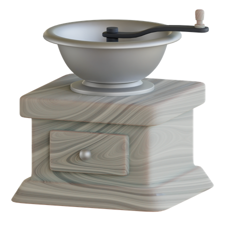 Manual Coffee Grinder  3D Icon