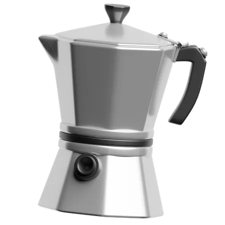 Manual Coffee Maker  3D Icon
