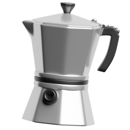 Manual Coffee Maker  3D Icon