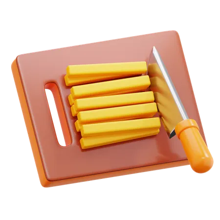 Manual Cutting  3D Icon