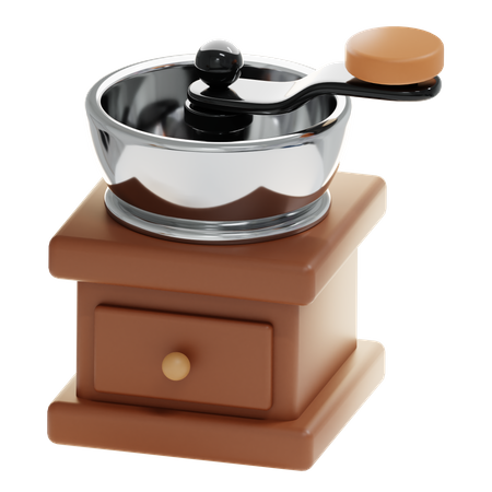 Manual Grinder  3D Icon
