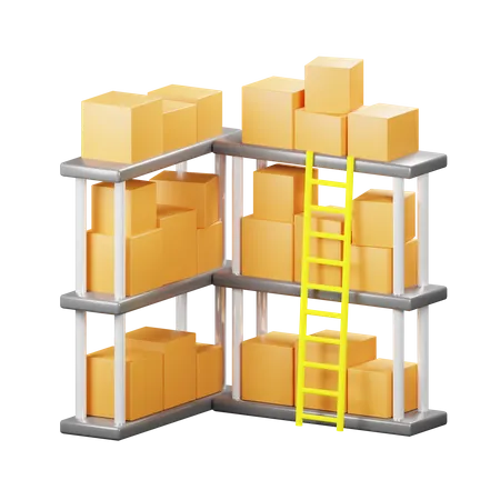 Manufacture Logistic 3D Icon