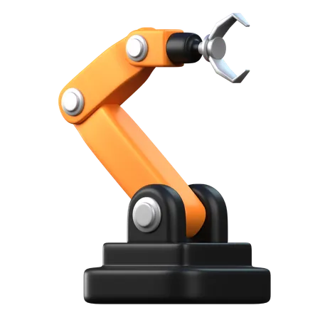 Manufacture Robotic Arm  3D Icon