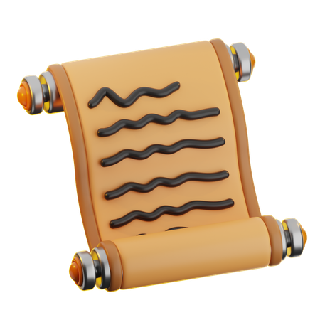 Manuscript  3D Icon