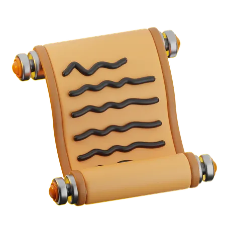 Manuscript  3D Icon