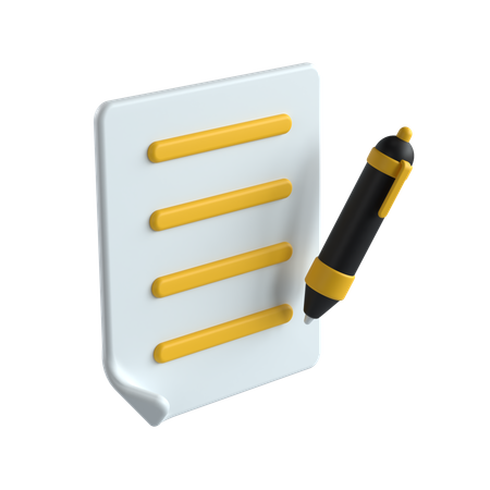 Manuscrito  3D Icon