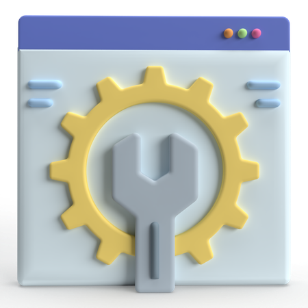 Manutenção  3D Icon