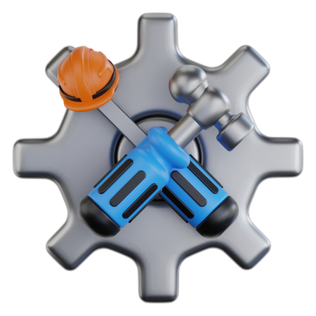 Manutenção  3D Icon