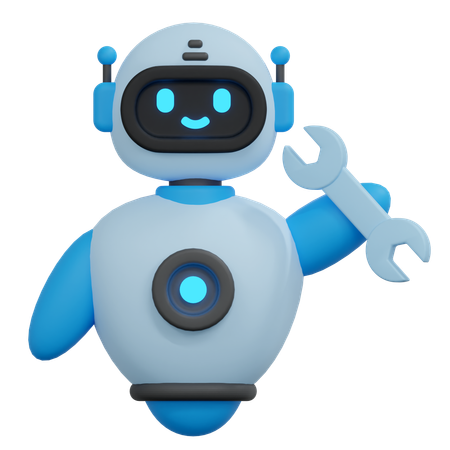 Manutenção de bots  3D Icon