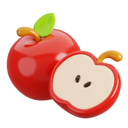 Manzana  3D Icon