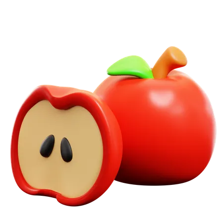 Manzana  3D Icon