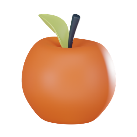 Manzana  3D Icon