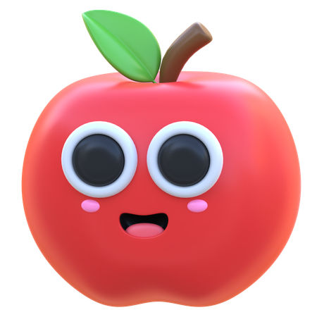 Manzana  3D Icon