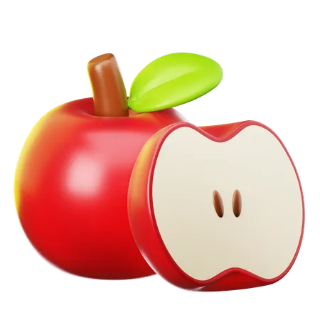 Manzana  3D Icon