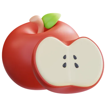 Manzana  3D Icon