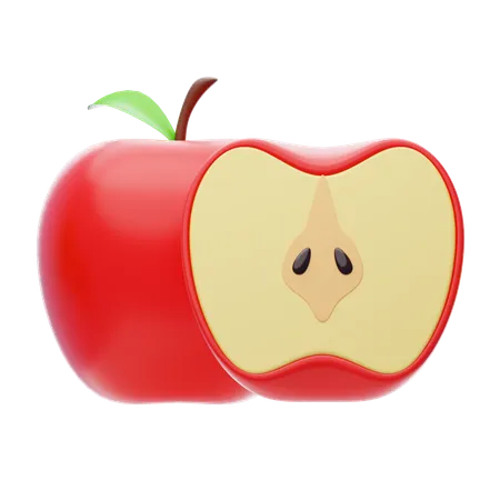 Manzana  3D Icon