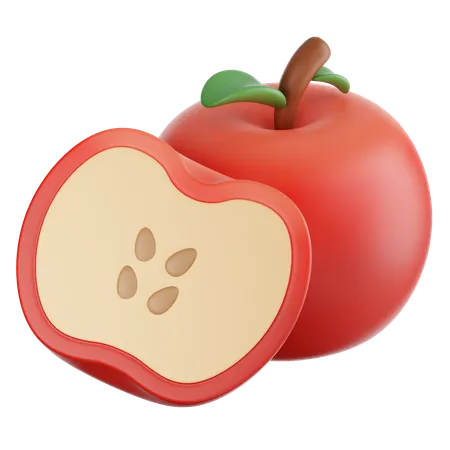 Manzana  3D Icon