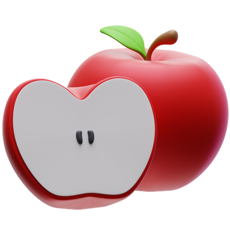 Manzana  3D Icon