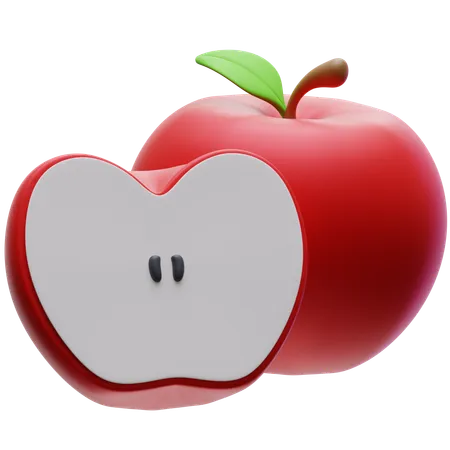 Manzana  3D Icon