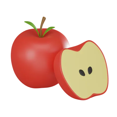 Manzana  3D Icon