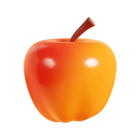 Manzana  3D Icon