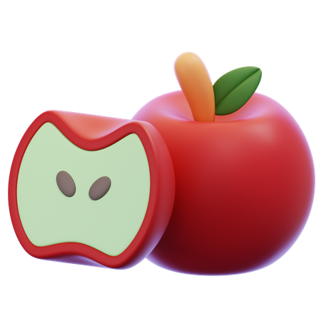 Manzana  3D Icon