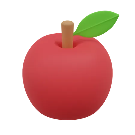 Manzana  3D Illustration